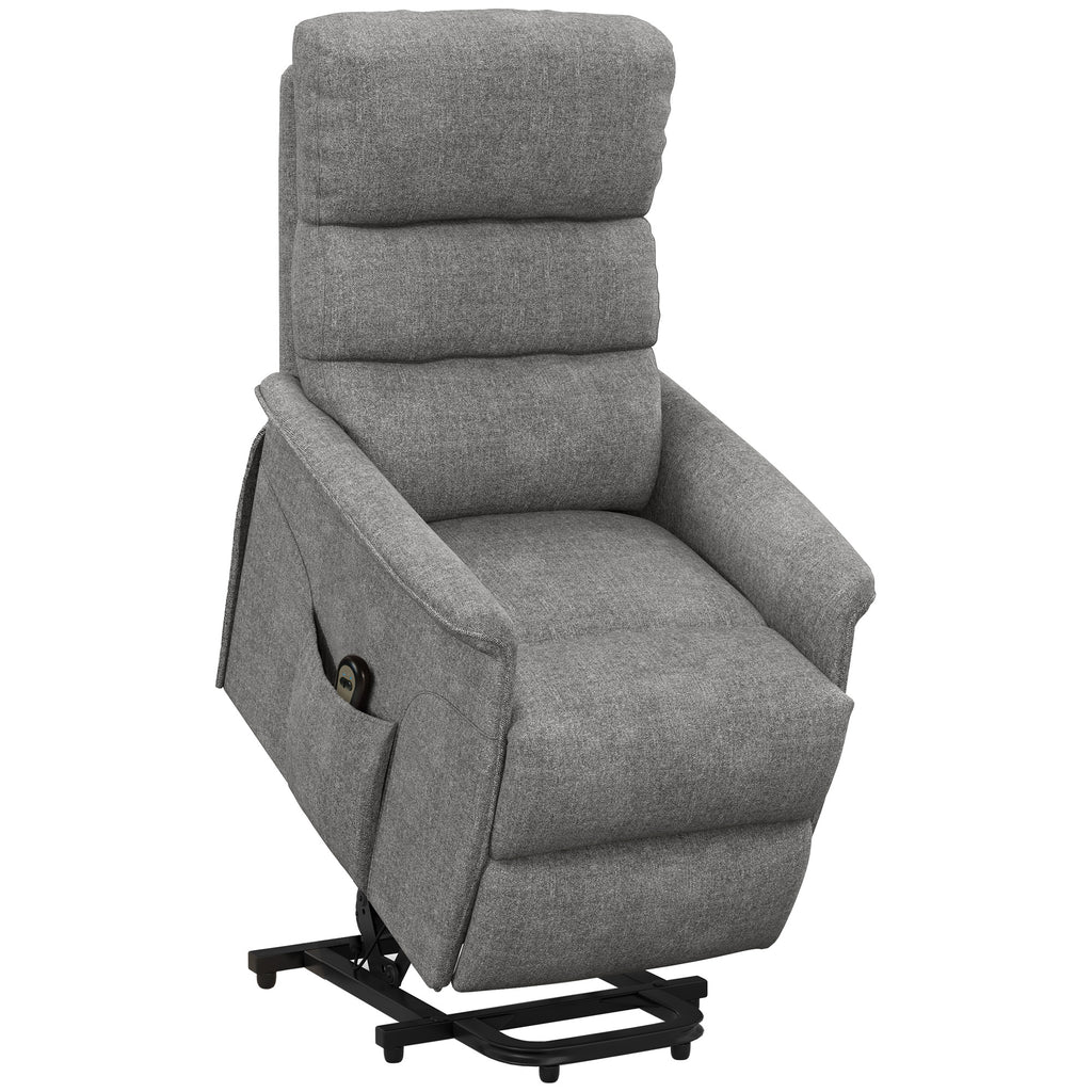 Fauteuil releveur électrique Louise gris