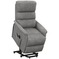 Fauteuil releveur électrique Louise gris